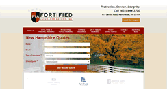 Desktop Screenshot of fortifiedins.com